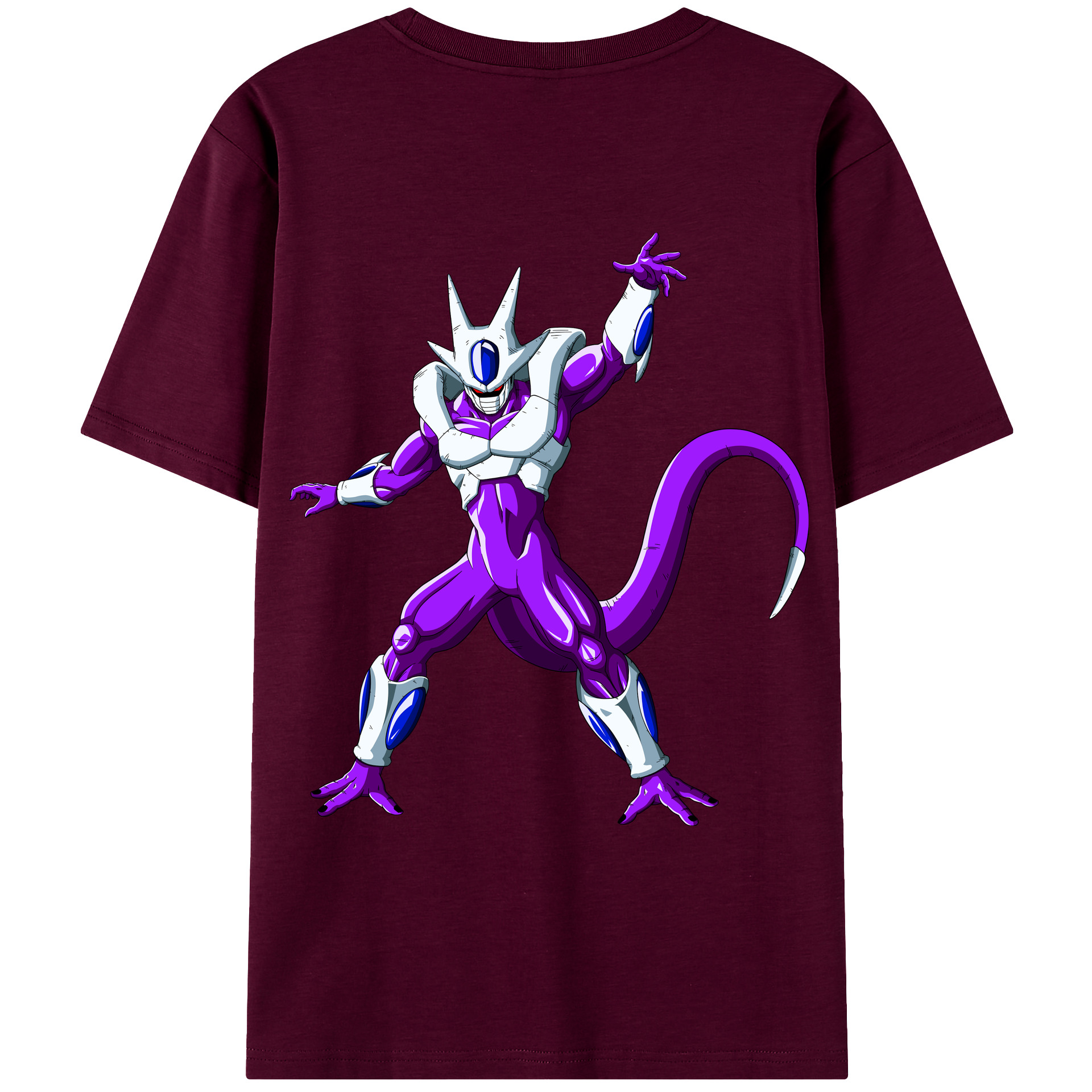 （画像用） ドラゴンボール クウラ DRAGON BALL Cooler Coora レディース半袖Tシャツ(バックプリント)